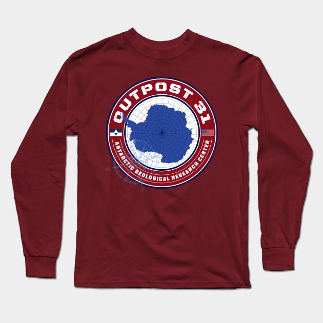 Outpost 31 Long Sleeve T-Shirt by MindsparkCreative